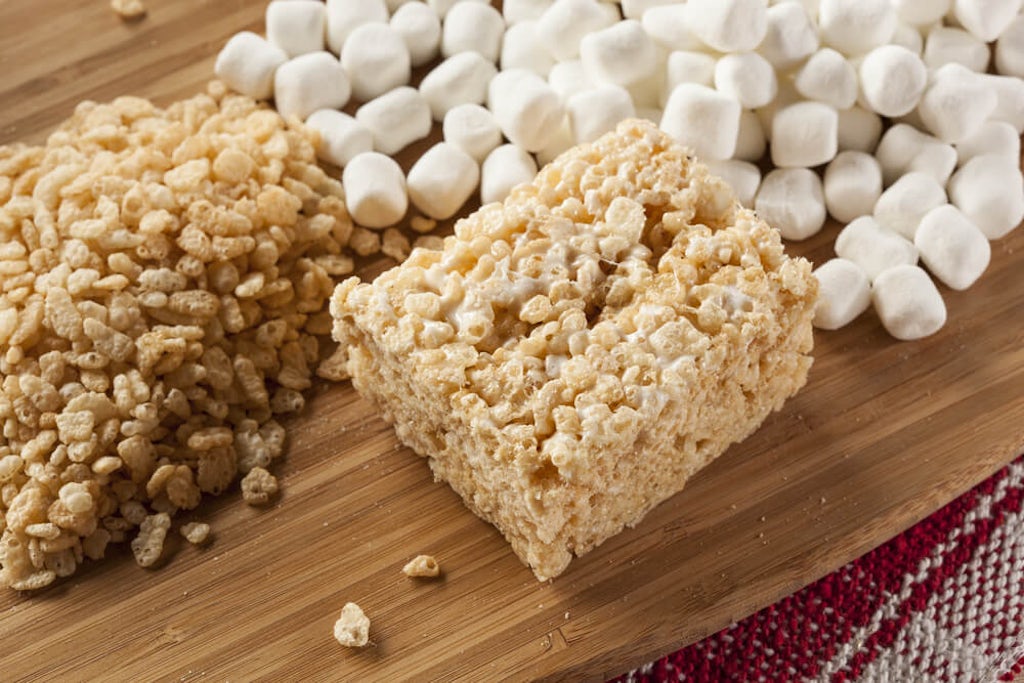 Cannabis infused Rice Krispies Treats