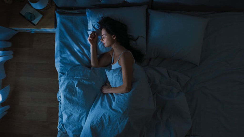 Sleeping woman